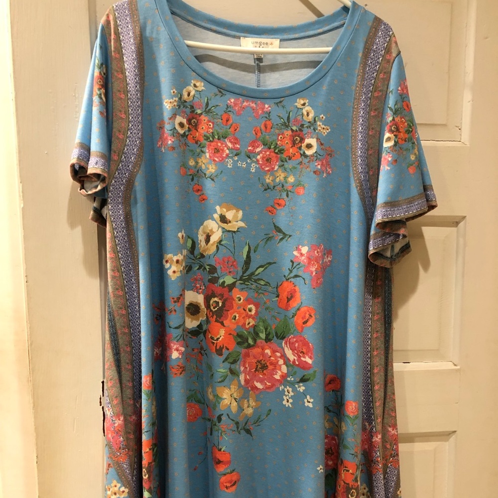 Umgee xl shark tail dress